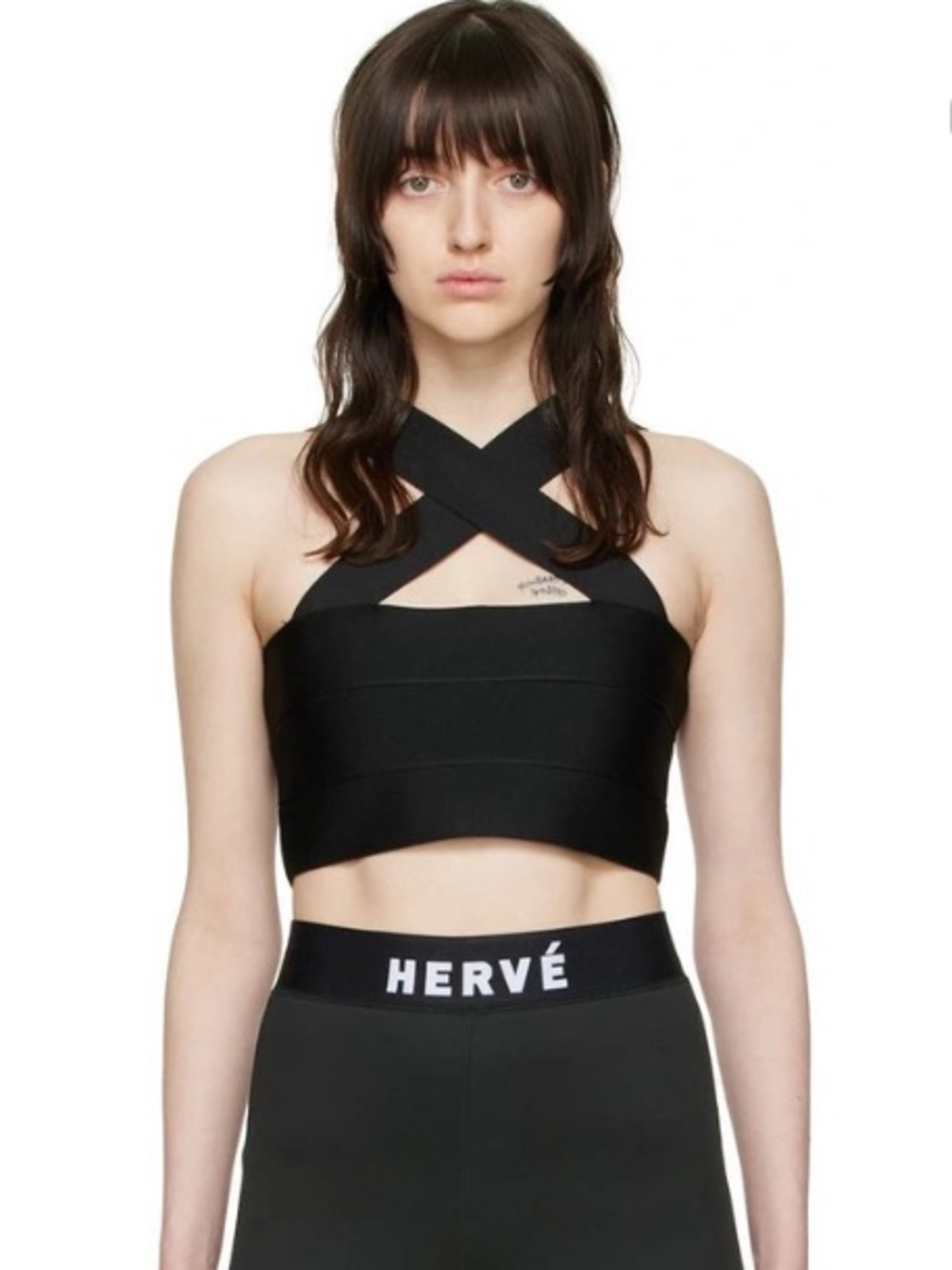 HERVÉ by Hervé Léger Bandage Crop Top